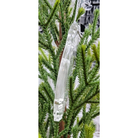 Lenox Treasures of the Heart Holy Family Crystal Christmas Ornament 1999 - Picture 4 of 14